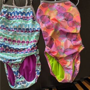 Colorful Kids Swim One Piece